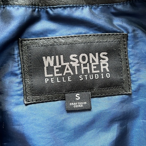 Wilson’s Leather jacket black small - Picture 9 of 13